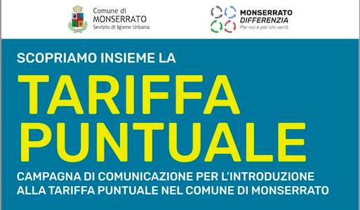 Campagna di comunicazione per l'introduzione alla tariffa puntuale